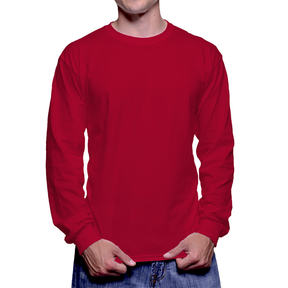 Classic Fit Long Sleeve Crew Neck T-Shirt
